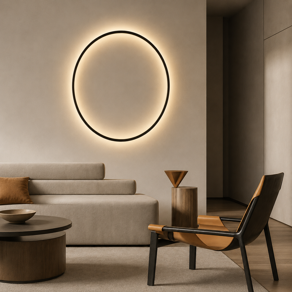 AUREA | LAMPA ŚCIENNA W FORMIE PIERŚCIENIA