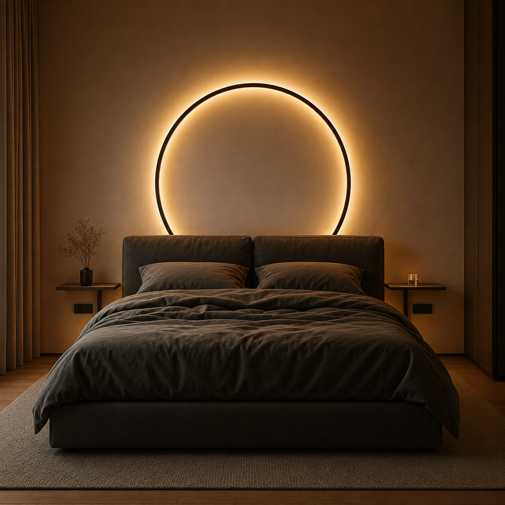 AUREA | LAMPA ŚCIENNA W FORMIE PIERŚCIENIA