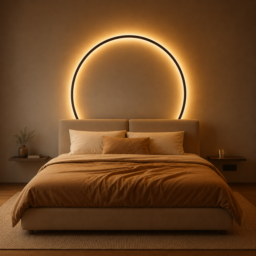 AUREA | LAMPA ŚCIENNA W FORMIE PIERŚCIENIA