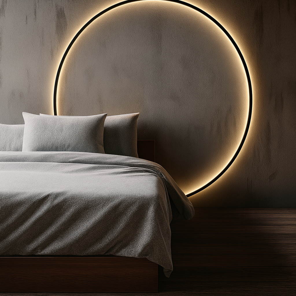 AUREA | LAMPA ŚCIENNA W FORMIE PIERŚCIENIA