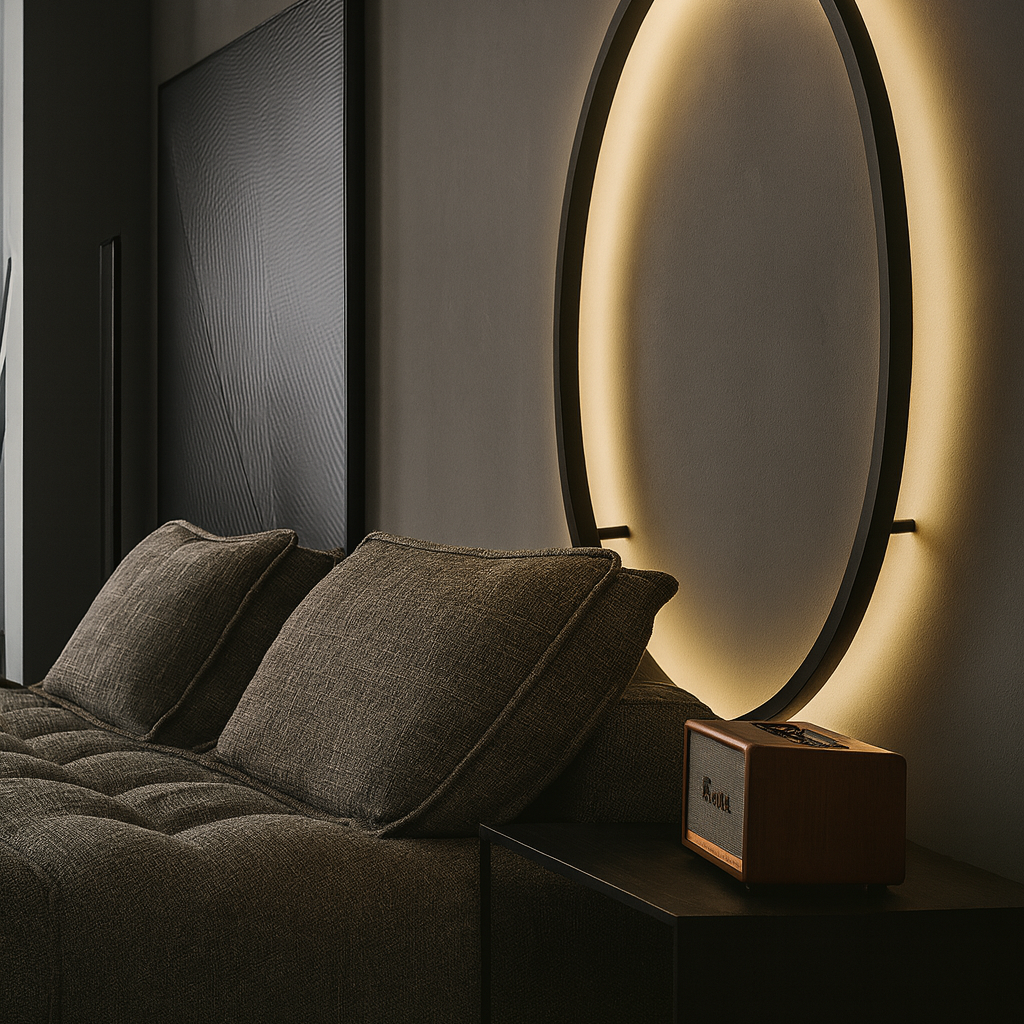 AUREA | LAMPA ŚCIENNA W FORMIE PIERŚCIENIA