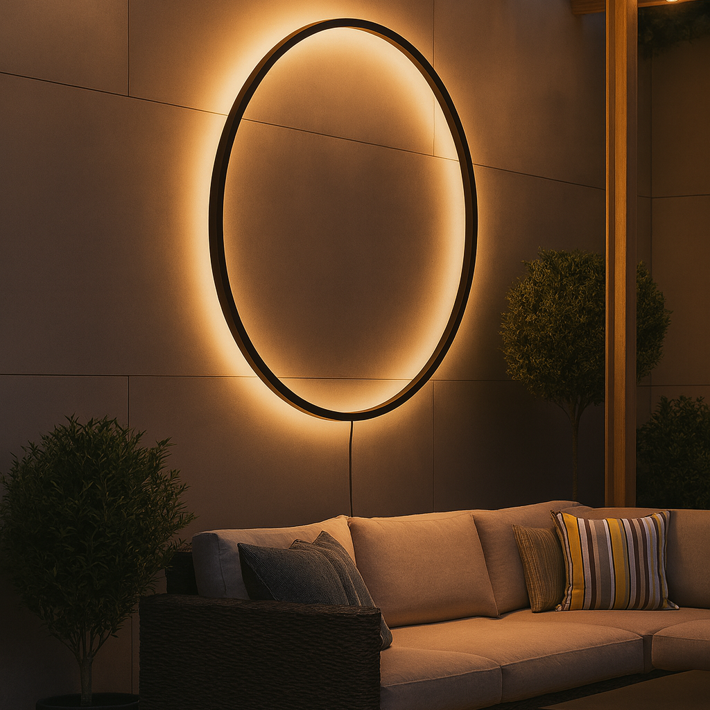 AUREA | LAMPA ŚCIENNA W FORMIE PIERŚCIENIA