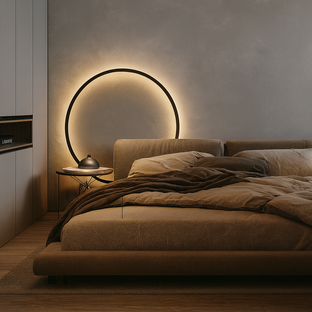 AUREA | LAMPA ŚCIENNA W FORMIE PIERŚCIENIA